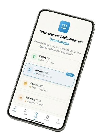 Mockup de tela do AppDerm 2